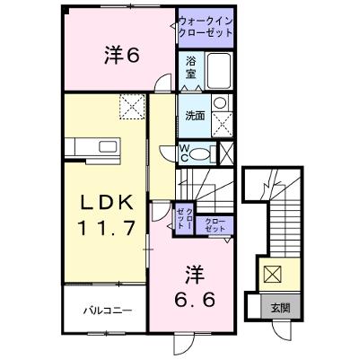 グランデュール　Ａ 203【管理NO：1-012152601-02030】 ★家具家電は申し込み後に搬入します 2026年08月上旬入居可能の物件画像