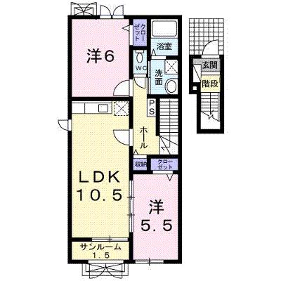 チェリーレ 203【管理NO：1-016440101-02030】 ★家具家電は申し込み後に搬入しますの物件画像