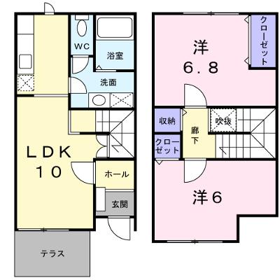 はなみずき 102【管理NO：1-011111301-01020】 ★家具家電は申し込み後に搬入します★の物件画像