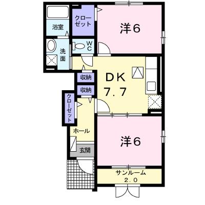 セレッソ 102【管理NO：1-015897101-01020】 2026年07月下旬入居可能の物件画像