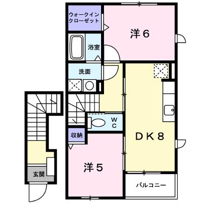 ルラルⅠ 203【管理NO：1-013260101-02030】 2026年08月中旬入居可能の物件画像