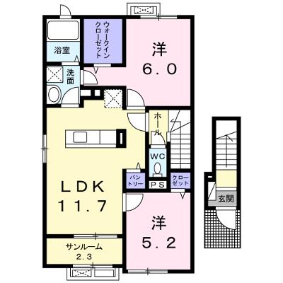 エル　ガーデンⅢ 201【管理NO：1-021130001-02010】 ★家具家電は申し込み後に搬入します 2026年08月下旬入居可能の物件画像