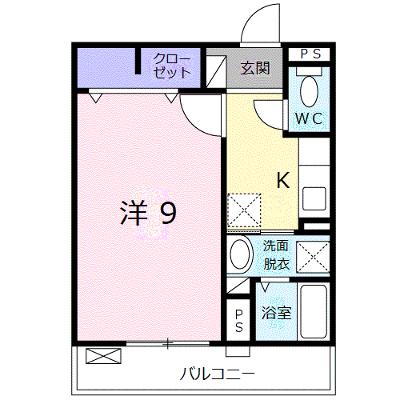 プラシードⅡ 302【管理NO：1-019991701-03020】 ★家具家電は申し込み後に搬入します★ ★2026年08月上旬入居可能★の物件画像