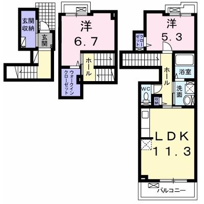 ウィステリア西砂Ⅰ 205【管理NO：1-019340501-02050】 ★家具家電は申し込み後に搬入します 2026年07月下旬入居可能の物件画像