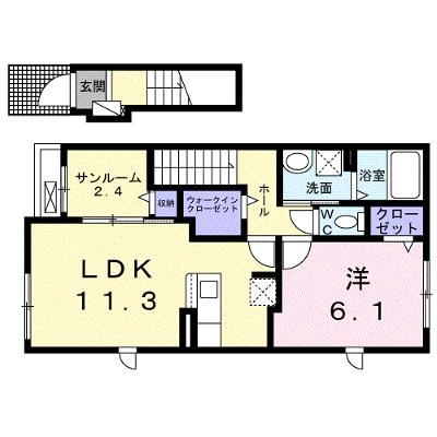 メゾン　ド　ボヌール 202【管理NO：1-026930301-02020】 2026年08月中旬入居可能の物件画像