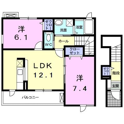 ミルト・ブリーゼ 201【管理NO：1-017864701-02010】 ★家具家電は申し込み後に搬入します 2026年08月中旬入居可能の物件画像