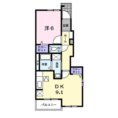 ヒルクレスト　Ⅱ 101【管理NO：1-016876001-01010】 ★家具家電は申し込み後に搬入します 2026年08月上旬入居可能の物件画像