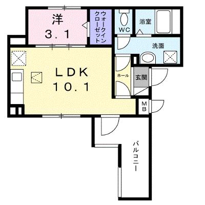 カーサ　アヴァンツァーレ 101【管理NO：1-028477601-01010】 ★家具家電は申し込み後に搬入します 2026年11月中旬入居可能の物件画像