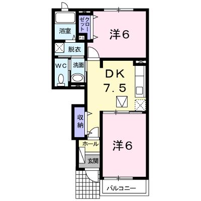 エスポワールⅠ 103【管理NO：1-016860901-01030】 ★家具家電は申し込み後に搬入します 2026年07月下旬入居可能の物件画像