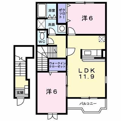 アンシャンテ 202【管理NO：1-013057501-02020】 ★家具家電は申し込み後に搬入します 2026年08月中旬入居可能の物件画像