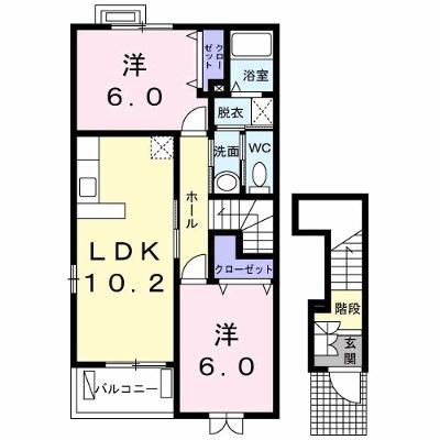 メゾンルミエール 201【管理NO：1-013111101-02010】 ★家具家電は申し込み後に搬入します★の物件画像