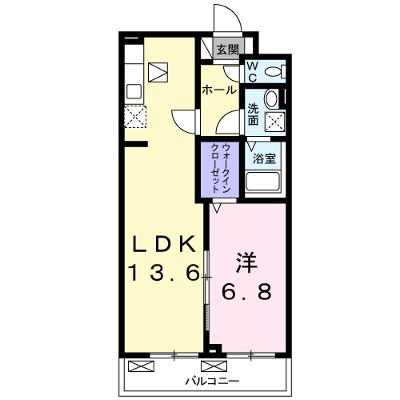 エクレーヌ湘南 102【管理NO：1-023113301-01020】 ★家具家電は申し込み後に搬入します 2026年07月下旬入居可能の物件画像