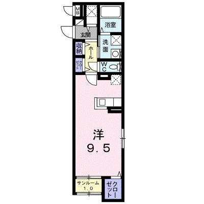 トレス中田 101【管理NO：1-019394901-01010】 ★家具家電は申し込み後に搬入します 2026年08月上旬入居可能の物件画像