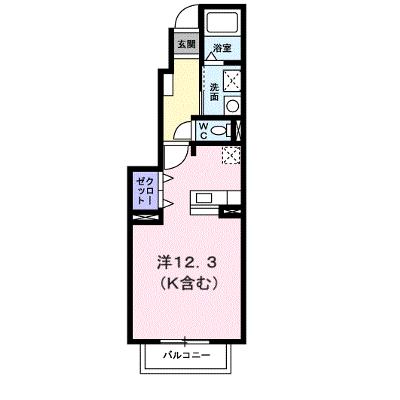 マガジーノ・クラⅡ 102【管理NO：1-011975001-01020】 ★家具家電は申し込み後に搬入します 2026年07月下旬入居可能の物件画像
