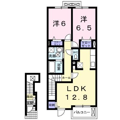 サンリット　ガーデンＢ 203【管理NO：1-015802702-02030】 ★家具家電は申し込み後に搬入します★の物件画像