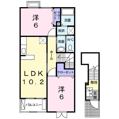 アメノ・カーサ 201【管理NO：1-014831601-02010】 2026年06月下旬入居可能の物件画像
