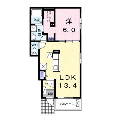 アビタシオン　Ⅱ 103【管理NO：1-019593102-01030】 ★家具家電は申し込み後に搬入します★の物件画像