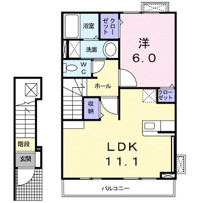 ソラーレロッソ 205【管理NO：1-016876201-02040】 ★家具家電は申し込み後に搬入します 2026年08月上旬入居可能の物件画像