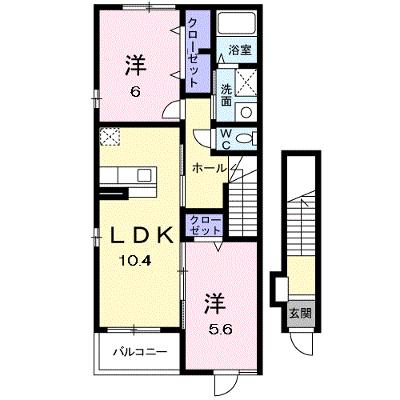 ｎｏｖａ（ノーヴァ） 201【管理NO：1-014239501-02010】 ★家具家電は申し込み後に搬入しますの物件画像