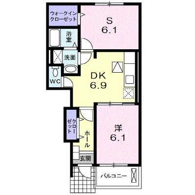 グリシーヌ　アビテ 104【管理NO：1-015530801-01040】 ★家具家電は申し込み後に搬入します 2026年08月中旬入居可能の物件画像
