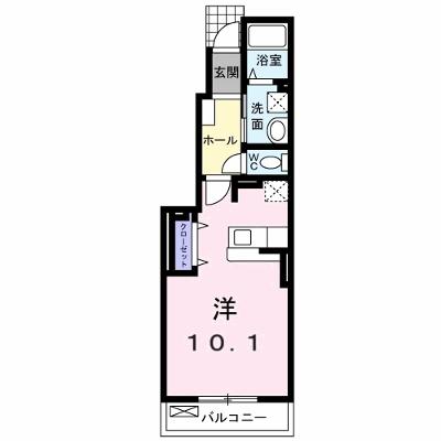 プレシャスコート 102【管理NO：1-014235001-01020】 ★家具家電は申し込み後に搬入します 2026年07月下旬入居可能の物件画像