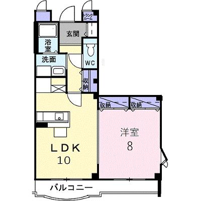 ル・ソレイユ桂川 301【管理NO：1-012069001-03010】の物件画像