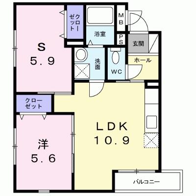 イルソーレ桂　Ⅰ番館 103【管理NO：1-019473101-01030】 2026年07月上旬入居可能の物件画像