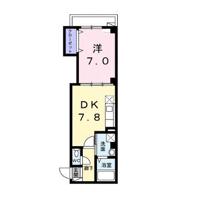 グランフィオーレ　ウエダ 402【管理NO：1-015651801-04020】 ★家具家電は申し込み後に搬入します 2026年07月下旬入居可能の物件画像