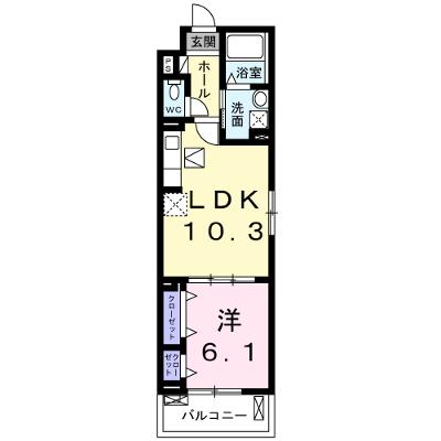ウィスタリア城陽 101【管理NO：1-027303101-01010】 ★家具家電は申し込み後に搬入します 2026年08月中旬入居可能の物件画像