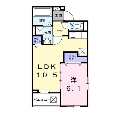 アルストロメリアⅤ 301【管理NO：1-028464801-03010】 ★家具家電は申し込み後に搬入します 2026年10月上旬入居可能の物件画像