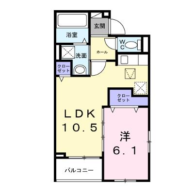 アルストロメリアⅤ 101【管理NO：1-028464801-01010】 ★家具家電は申し込み後に搬入します 2026年10月上旬入居可能の物件画像