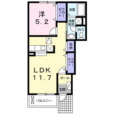ソレイユ広野 103【管理NO：1-016451201-01030】 ★家具家電は申し込み後に搬入します 2026年08月上旬入居可能の物件画像