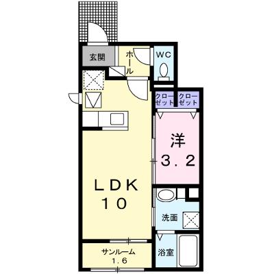 ミルキーウェイ 102【管理NO：1-022496201-01020】 ★家具家電は申し込み後に搬入します 2026年07月上旬入居可能の物件画像