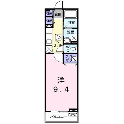 サン　クレメントＣ 104【管理NO：1-016796301-01040】 ★家具家電は申し込み後に搬入します★の物件画像