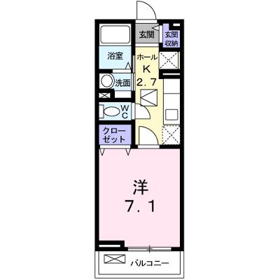 セイバリーハウス・ヤマト 102【管理NO：1-018922701-01020】 ★家具家電は申し込み後に搬入します★の物件画像