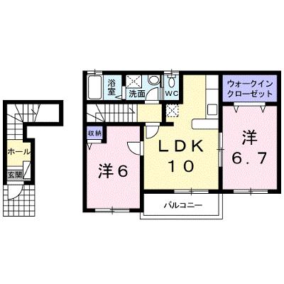 エレガンス 202【管理NO：1-015000201-02020】 ★家具家電は申し込み後に搬入します 2026年07月中旬入居可能の物件画像