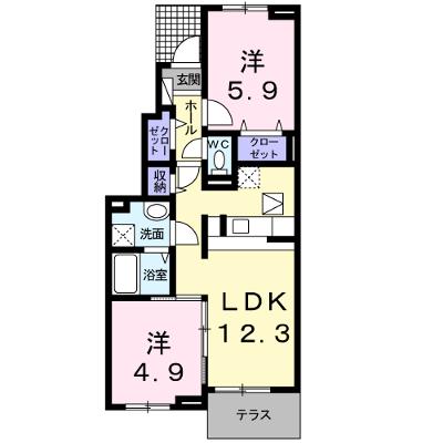 スター池部 102【管理NO：1-018726601-01020】 ★家具家電は申し込み後に搬入します 2026年08月中旬入居可能の物件画像