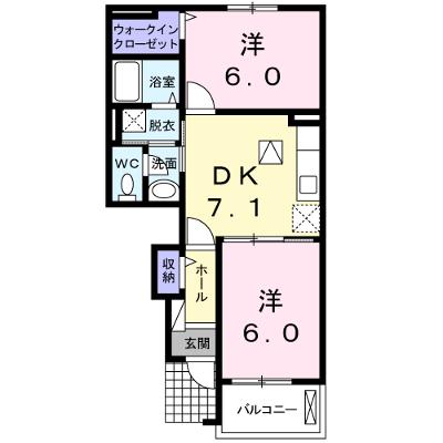 カーサ・フェリーチェ 103【管理NO：1-016934901-01030】 ★家具家電は申し込み後に搬入します★の物件画像