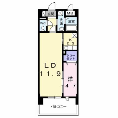 メゾンラフィネ 102【管理NO：1-015651001-01020】 ★家具家電は申し込み後に搬入します 2026年07月下旬入居可能の物件画像