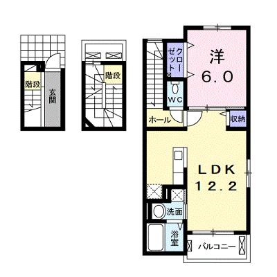グレイス　ハウス 301【管理NO：1-020579701-03010】 ★家具家電は申し込み後に搬入します★の物件画像