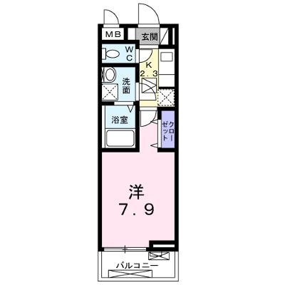 アペルト泉佐野Ⅴ 103【管理NO：1-025702101-01030】 ★家具家電は申し込み後に搬入しますの物件画像