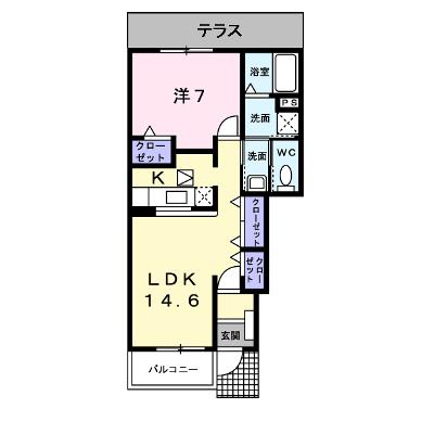 デスパシオ 103【管理NO：1-013310401-01030】 ★家具家電は申し込み後に搬入しますの物件画像