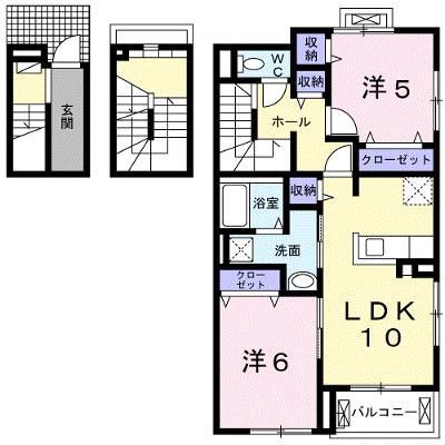 クレシア 301【管理NO：1-025053701-03010】 ★家具家電は申し込み後に搬入します★の物件画像