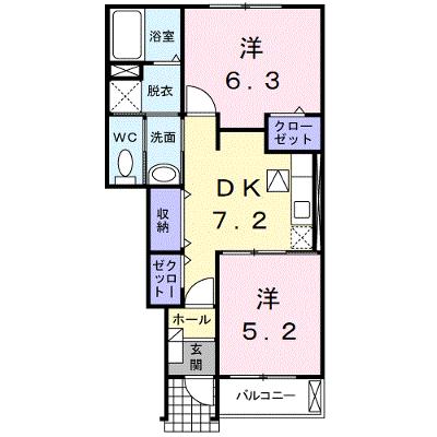 シャイニング・ベル　Ⅱ 102【管理NO：1-014739701-01020】 ★家具家電は申し込み後に搬入します★の物件画像