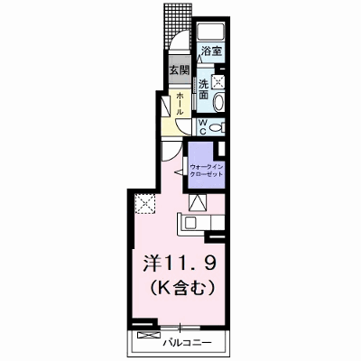 サン・メゾン　Ａ 102【管理NO：1-018697401-01020】 ★家具家電は申し込み後に搬入します★の物件画像
