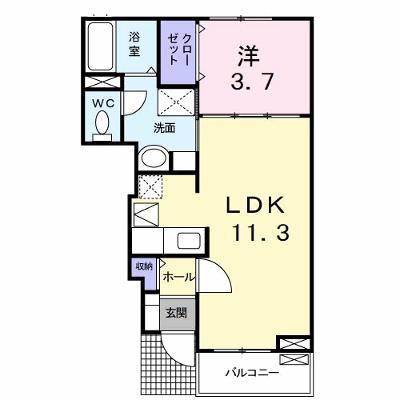 プレアヴェニューＤ 105【管理NO：1-015621601-01040】 ★家具家電は申し込み後に搬入します★の物件画像