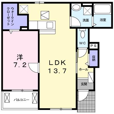 ルミエール　ヴォアレＡ 102【管理NO：1-022712201-01020】 ★家具家電は申し込み後に搬入します★ ★2026年11月中旬入居可能★の物件画像