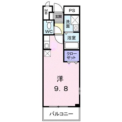 パークサイド今里 401【管理NO：1-011446901-04010】 ★家具家電は申し込み後に搬入します 2026年08月上旬入居可能の物件画像