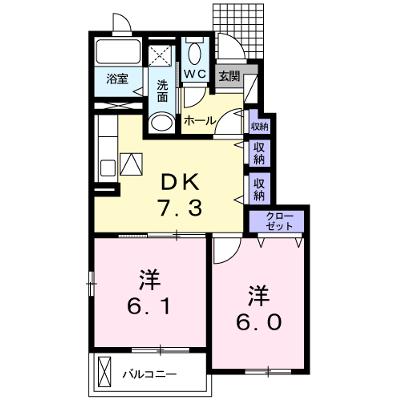 シャン・ヴェール　Ⅰ番館 104【管理NO：1-016836501-01040】 ★家具家電は申し込み後に搬入します 2026年08月上旬入居可能の物件画像
