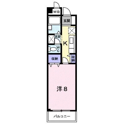 ラムール雅 201【管理NO：1-009561001-02010】 ★家具家電は申し込み後に搬入します★の物件画像